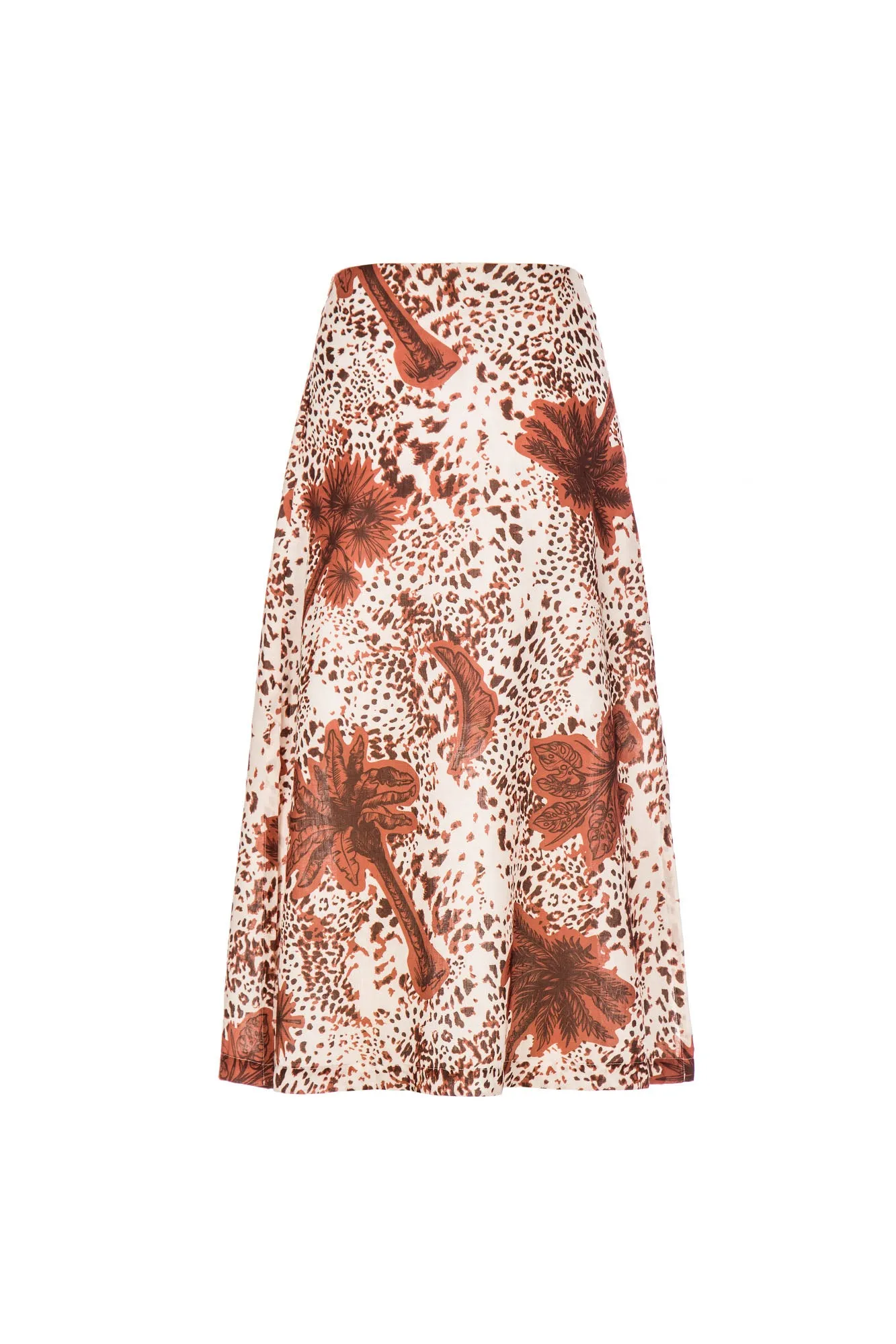 TROPICAL PENCIL SKIRT