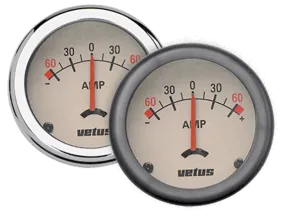 Vetus Ammeter 12/24V 60A