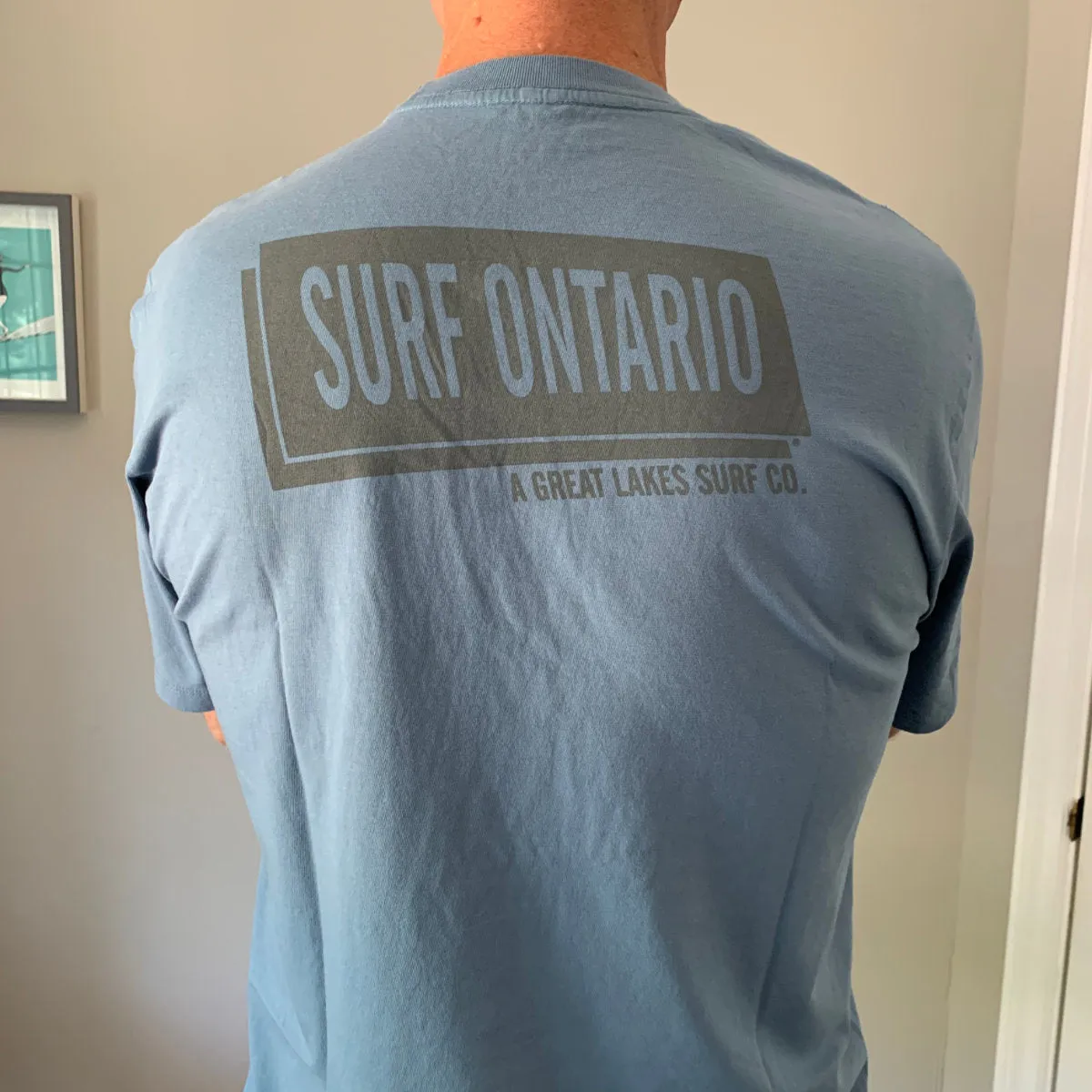 Vissla Vintage Surf Ontario T-Shirt - Slate Blue