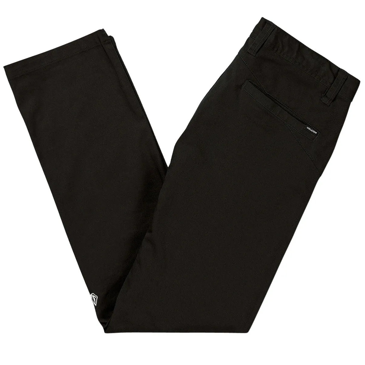 Volcom Frickin Modern Stretch Pants - Black/Black