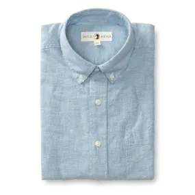 Wallace Solid Linen Cotton Oxford Sport Shirt