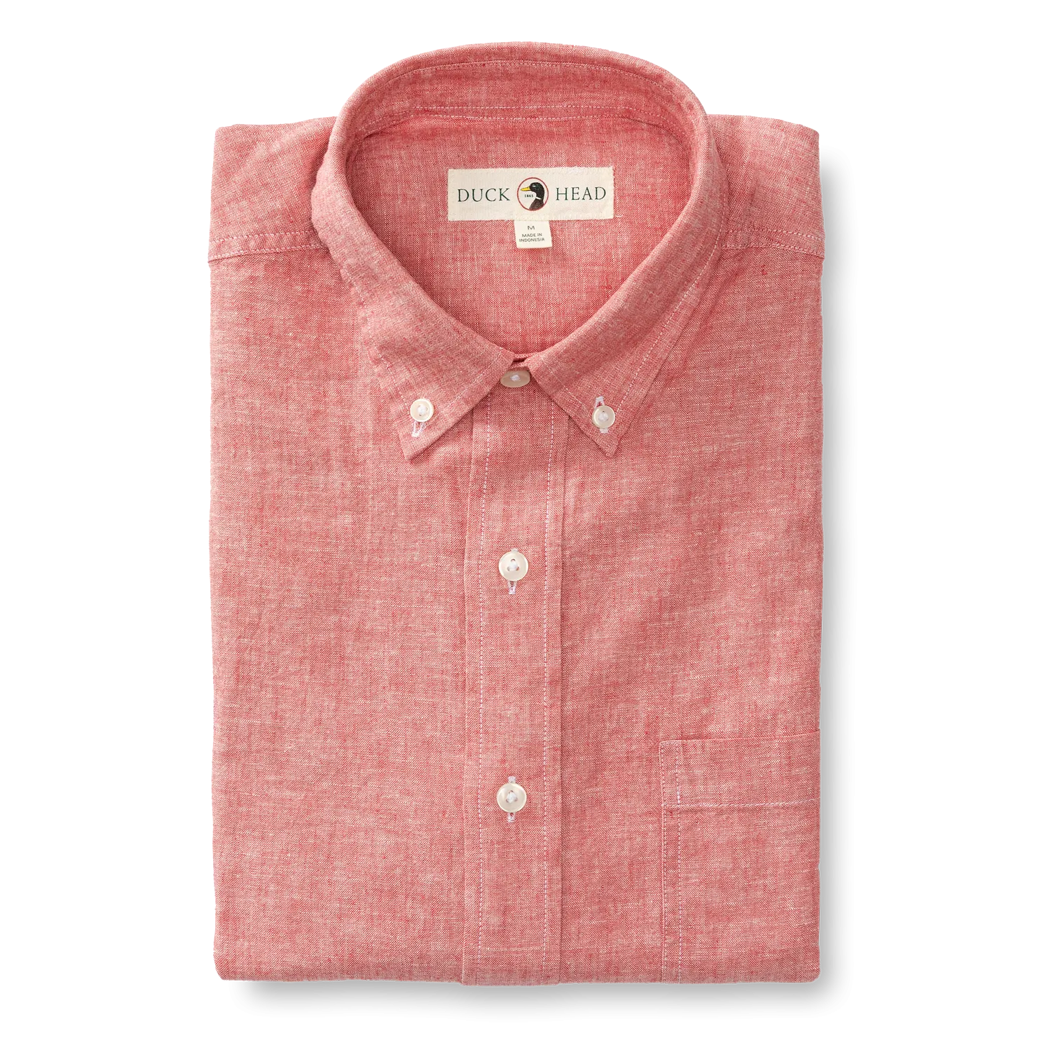 Wallace Solid Linen Cotton Oxford Sport Shirt