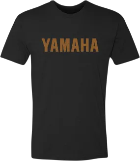 YAMAHA APPAREL Yamaha Classic T-Shirt - Black/Gold - Large NP21S-M3126-L