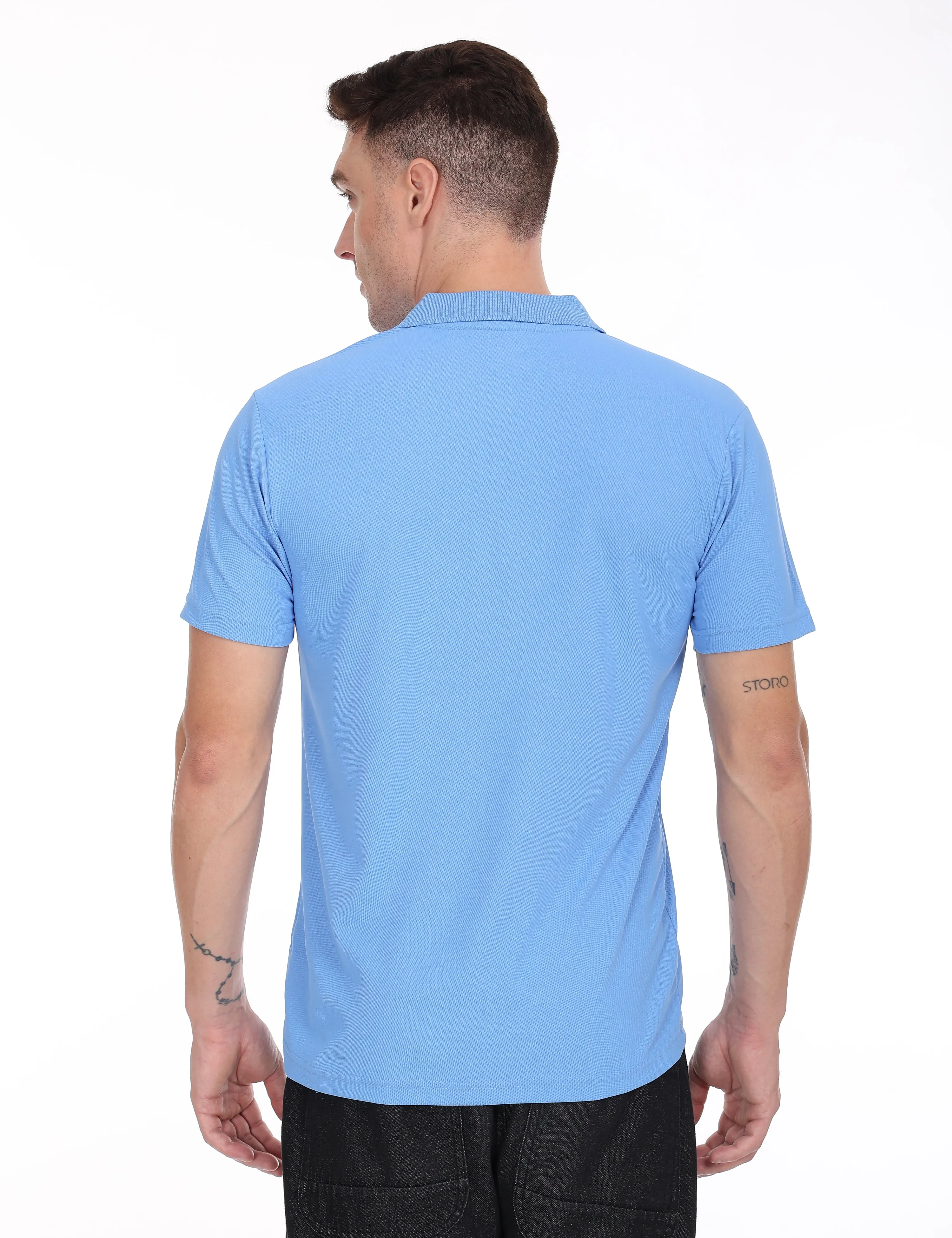 Zest Light Blue Color T Shirt - 53002